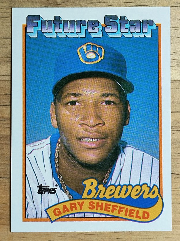 1989 Topps #343 Gary Sheffield FS RC