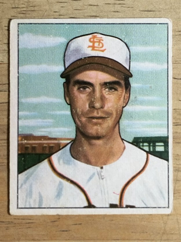 1950 Bowman #252 Billy DeMars RC (VG)
