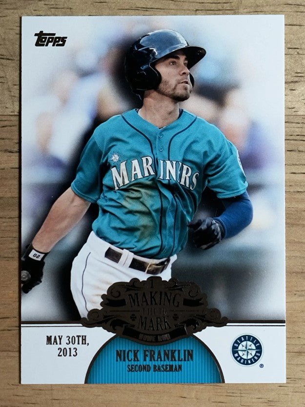 2013 Topps Making Their Mark #MM28 Nick Franklin