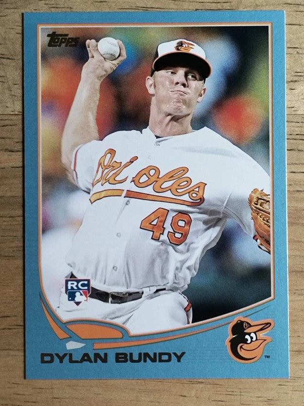 2013 Topps Wal-Mart Blue Border #78 Dylan Bundy