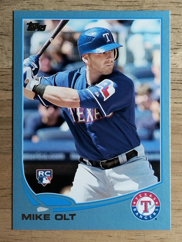 2013 Topps Wal-Mart Blue Border #87 Mike Olt