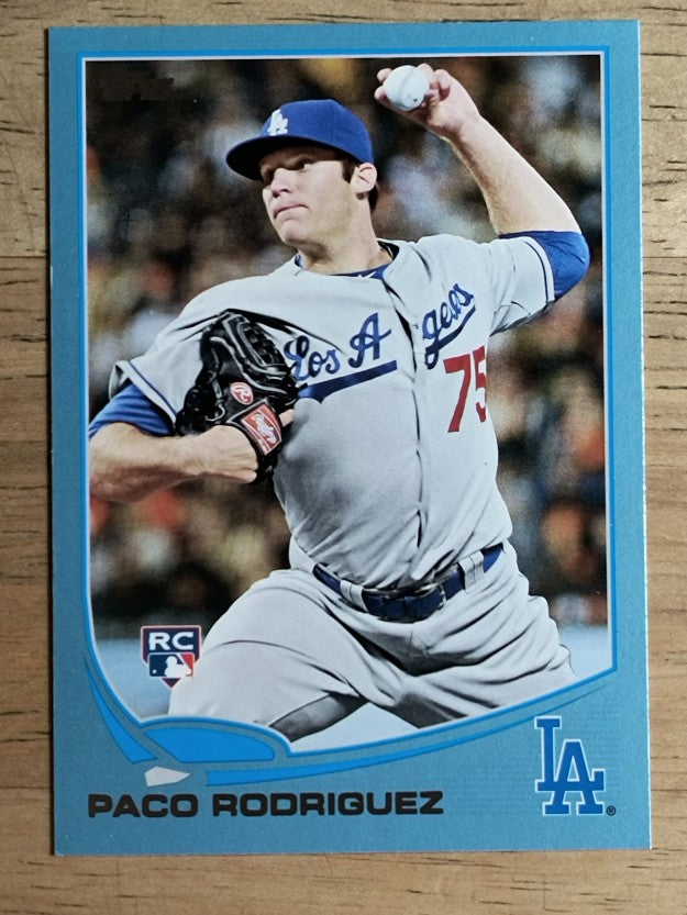 2013 Topps Wal-Mart Blue Border #99 Paco Rodriguez