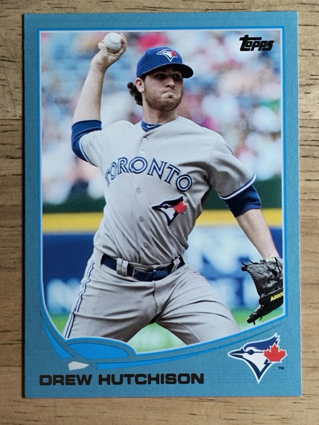 2013 Topps Wal-Mart Blue Border #183 Drew Hutchison