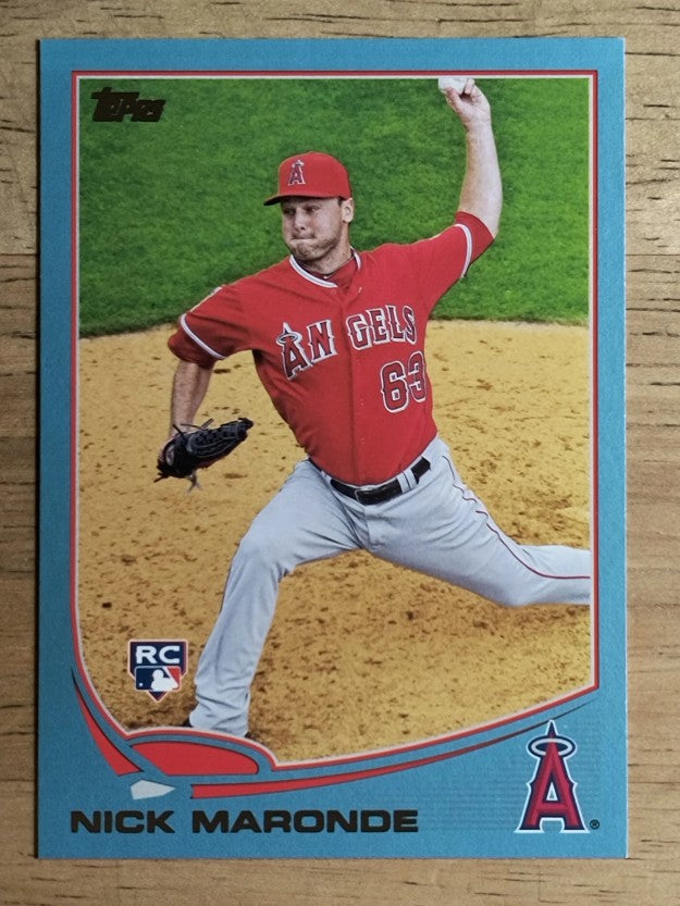 2013 Topps Wal-Mart Blue Border #187 Nick Maronde
