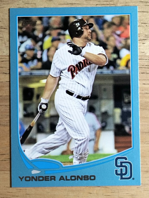 2013 Topps Wal-Mart Blue Border #223 Yonder Alonso