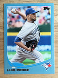 2013 Topps Wal-Mart Blue Border #247 Luis Perez