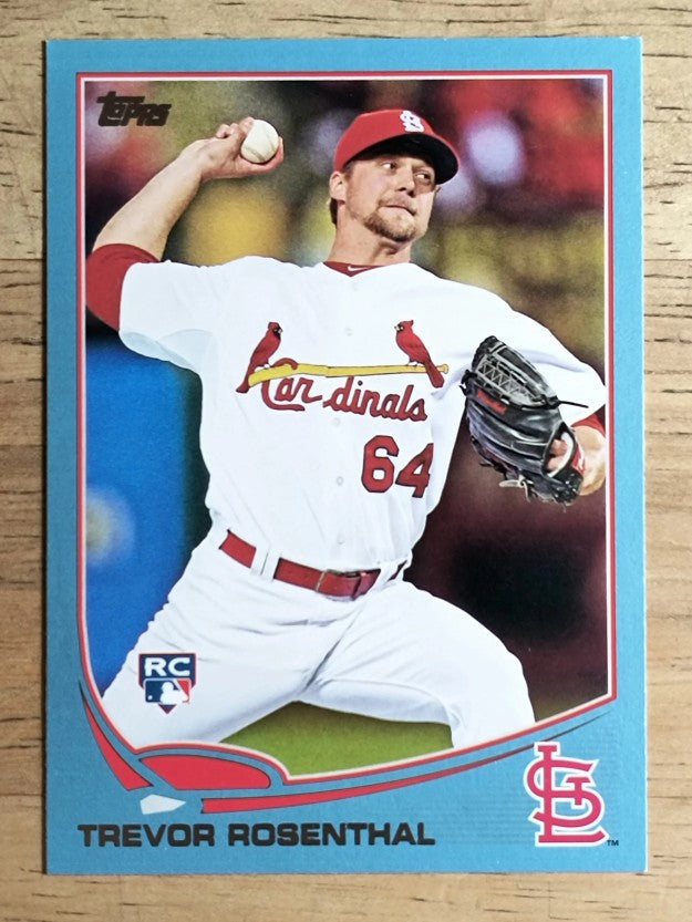 2013 Topps Wal-Mart Blue Border #261 Trevor Rosenthal