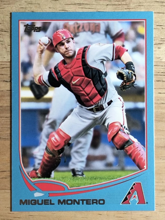 2013 Topps Wal-Mart Blue Border #274 Miguel Montero