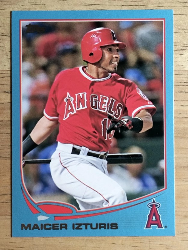 2013 Topps Wal-Mart Blue Border #313 Maicer Izturis
