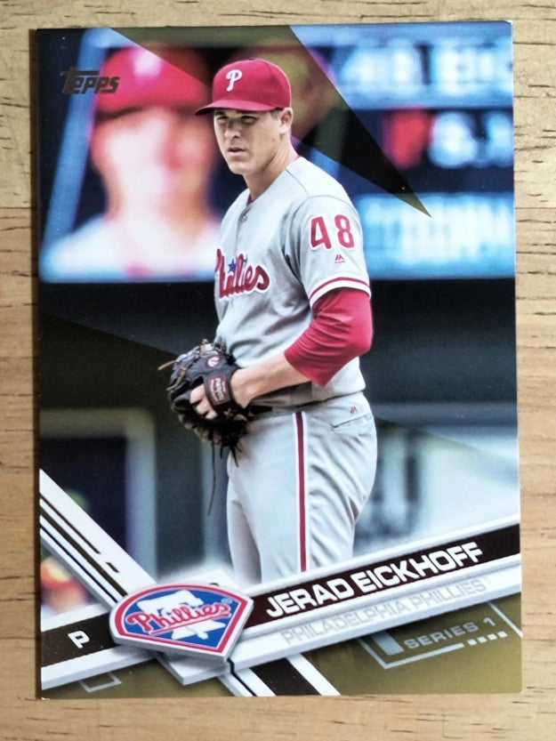2017 Topps Gold #12 Jerad Eickhoff