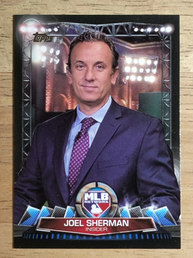 2017 Topps MLB Network #MLBN13 Joel Sherman UPD