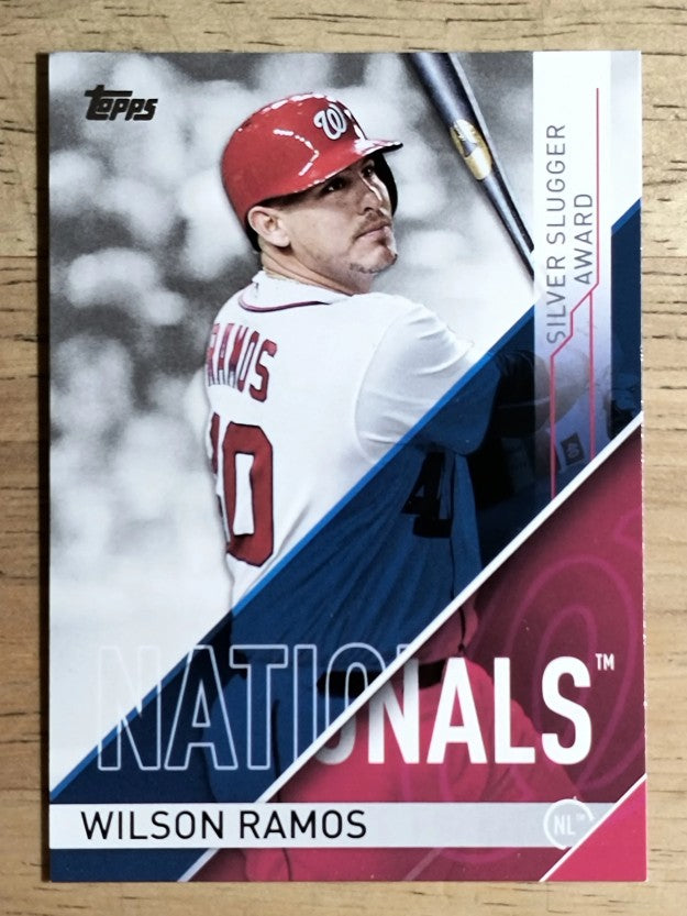 2017 Topps Silver Slugger Awards #SS2 Wilson Ramos