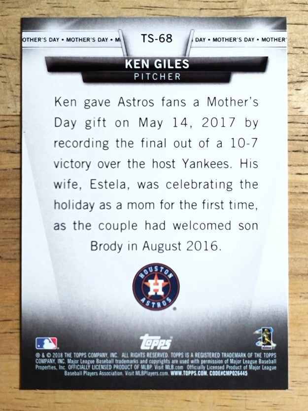 2018 Topps Salute #TS68 Ken Giles