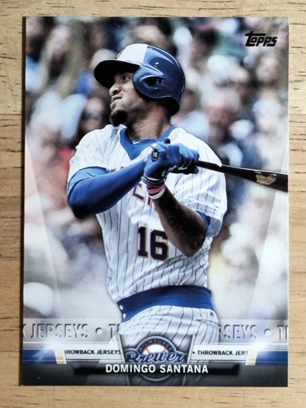 2018 Topps Salute Series 2 #S36 Domingo Santana