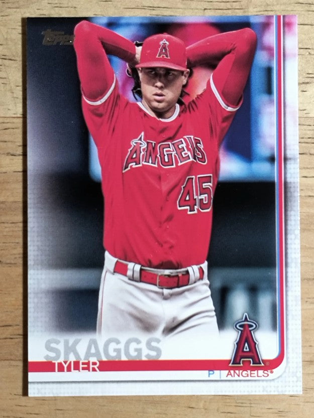 2019 Topps #340 Tyler Skaggs