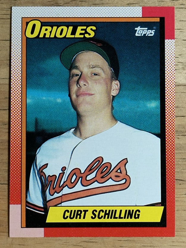 1990 Topps #97 Curt Schilling