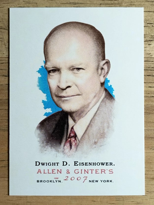2007 Topps Allen and Ginter #62 Dwight D. Eisenhower