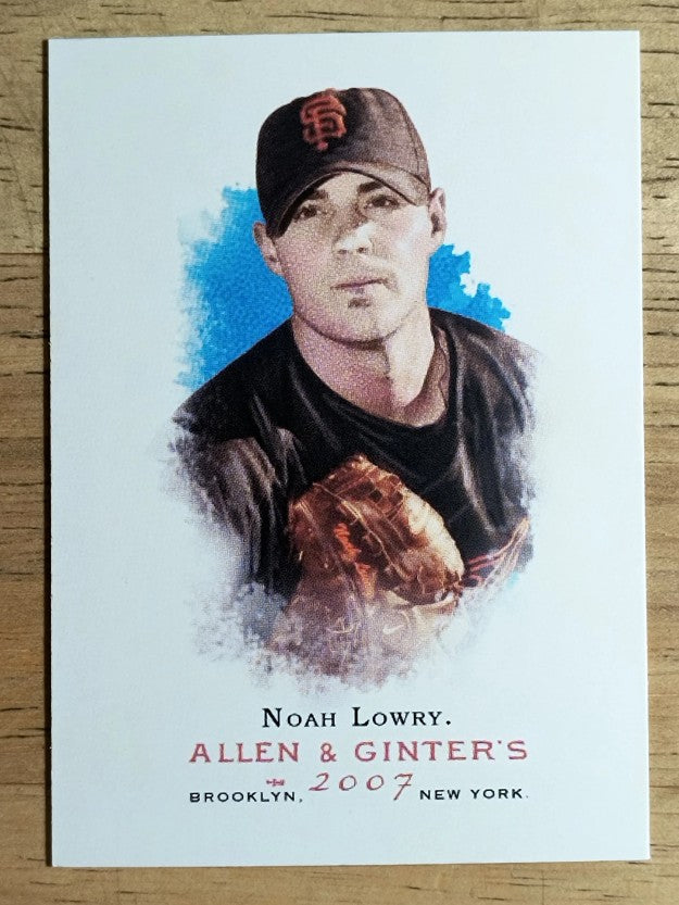 2007 Topps Allen and Ginter #98 Noah Lowry
