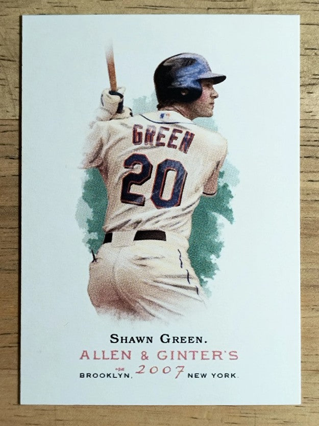 2007 Topps Allen and Ginter #99 Shawn Green