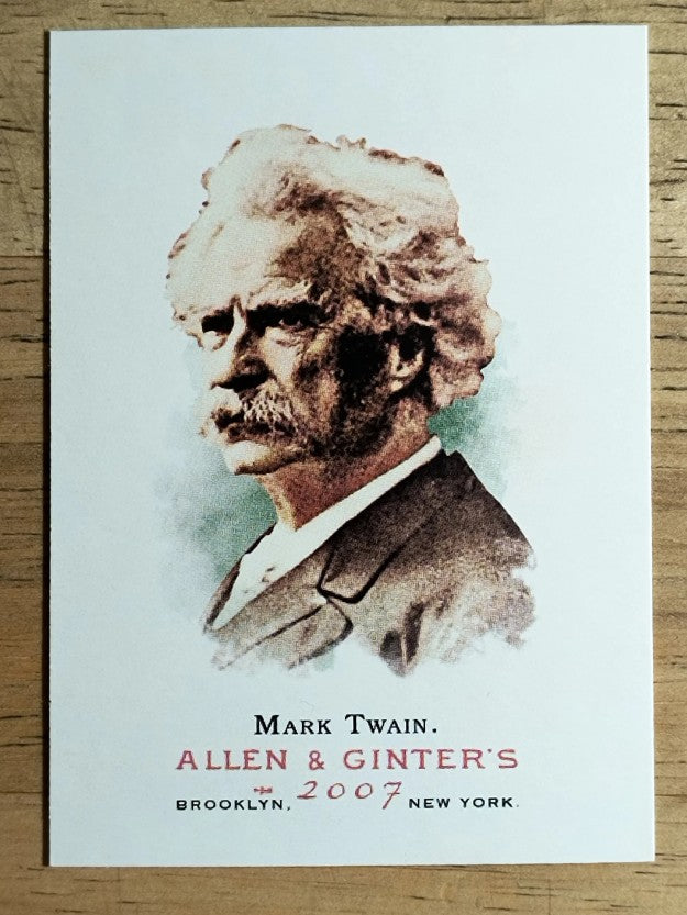 2007 Topps Allen and Ginter #108 Mark Twain