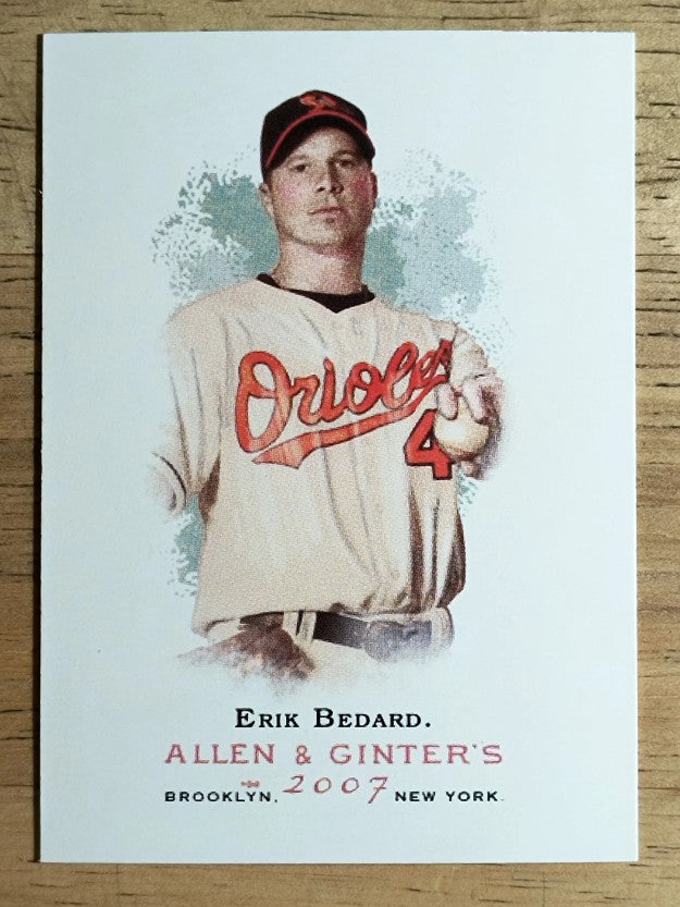2007 Topps Allen and Ginter #112 Erik Bedard