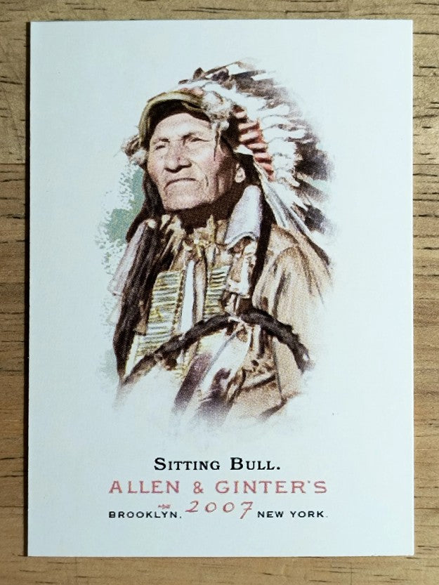 2007 Topps Allen and Ginter #113 Sitting Bull