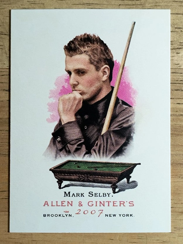 2007 Topps Allen and Ginter #124 Mark Selby