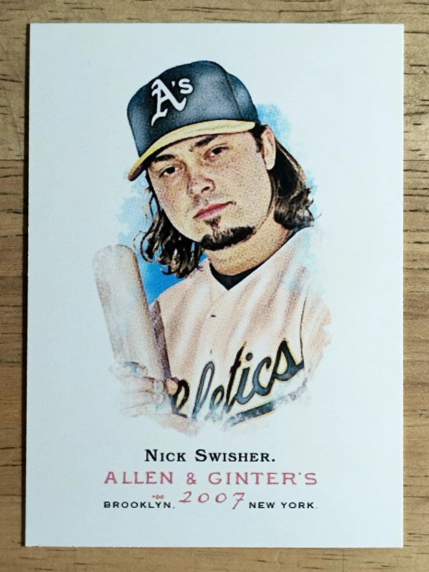 2007 Topps Allen and Ginter #140 Nick Swisher