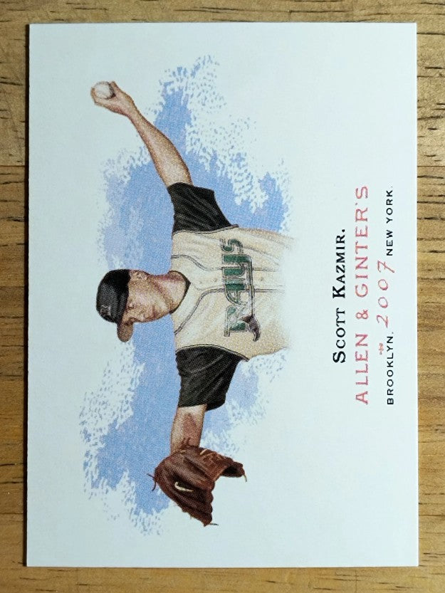 2007 Topps Allen and Ginter #190 Scott Kazmir