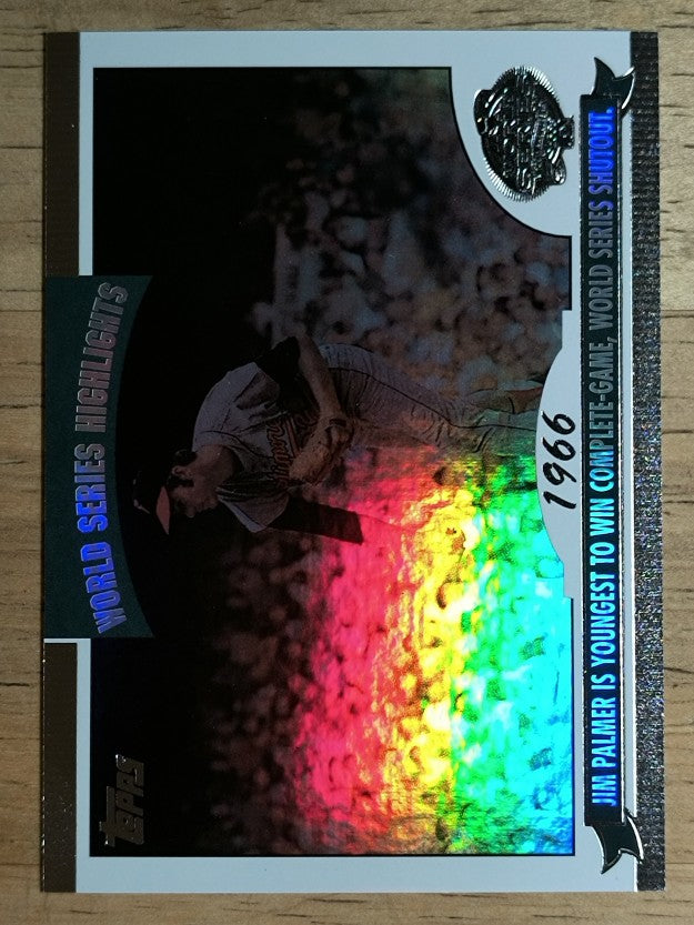 2004 Topps World Series Highlights #JP1 Jim Palmer