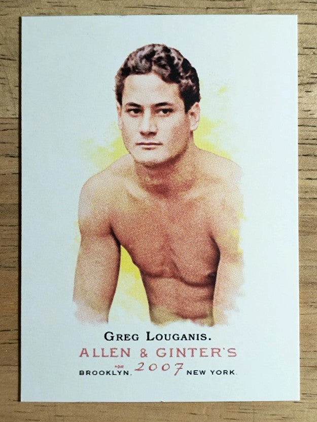 2007 Topps Allen and Ginter #197 Greg Louganis