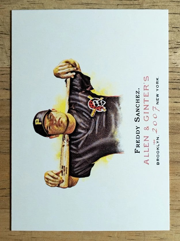 2007 Topps Allen and Ginter #201 Freddy Sanchez