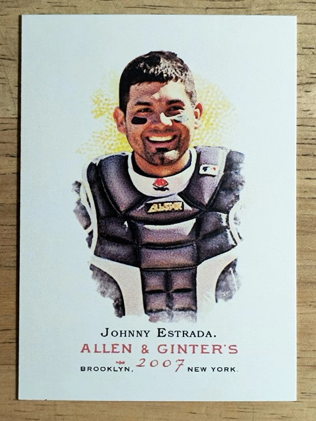 2007 Topps Allen and Ginter #218 Johnny Estrada