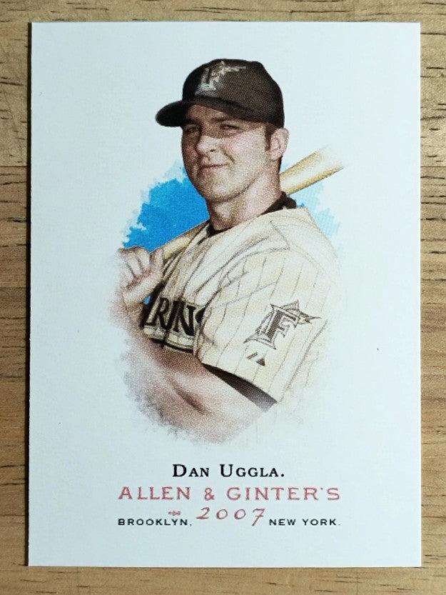 2007 Topps Allen and Ginter #219 Dan Uggla SP