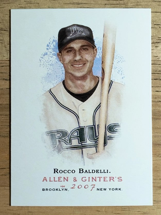 2007 Topps Allen and Ginter #222 Rocco Baldelli SP