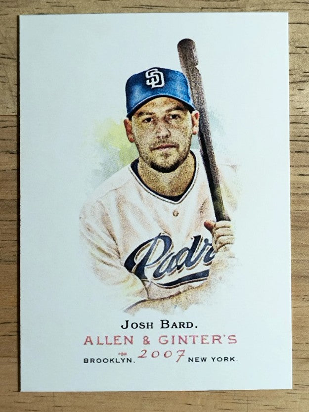 2007 Topps Allen and Ginter #224 Josh Bard SP