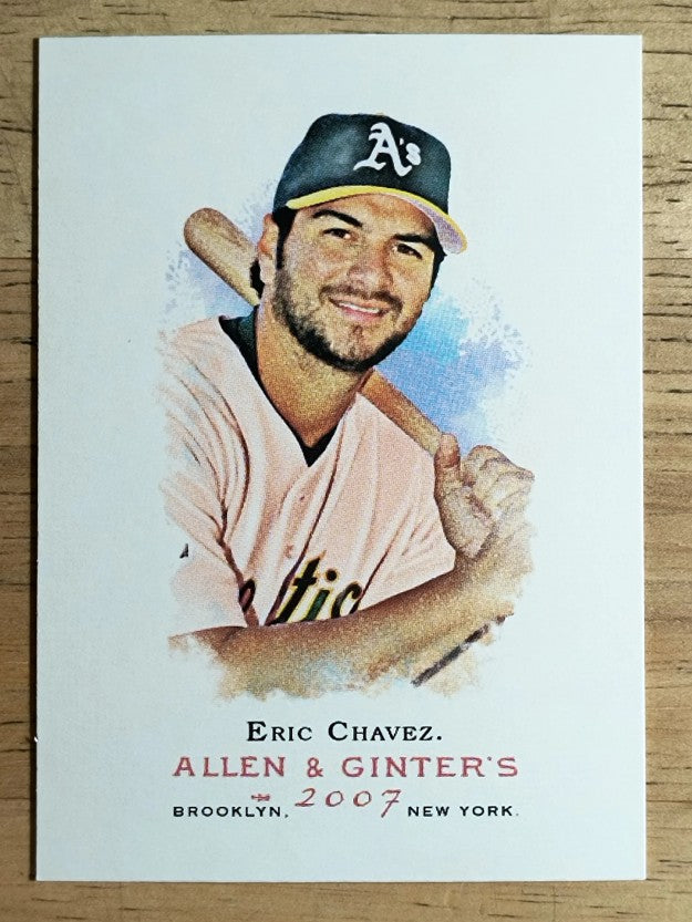 2007 Topps Allen and Ginter #229 Eric Chavez