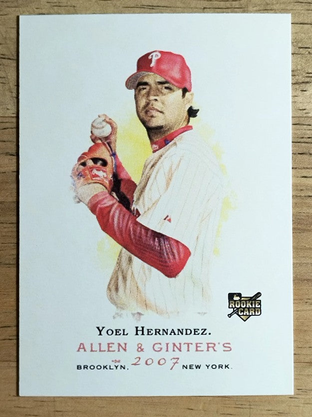 2007 Topps Allen and Ginter #236 Yoel Hernandez RC