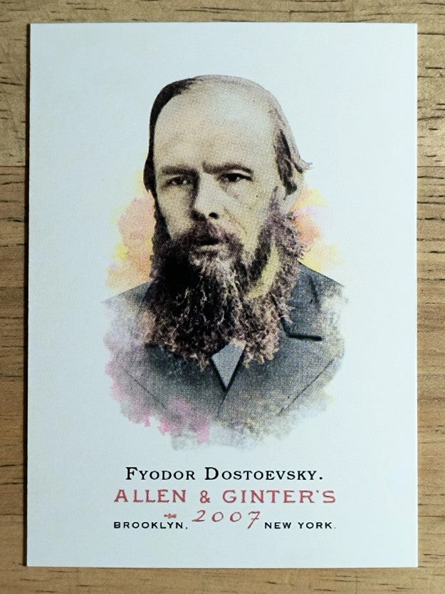 2007 Topps Allen and Ginter #239 Fyodor Dostoevsky