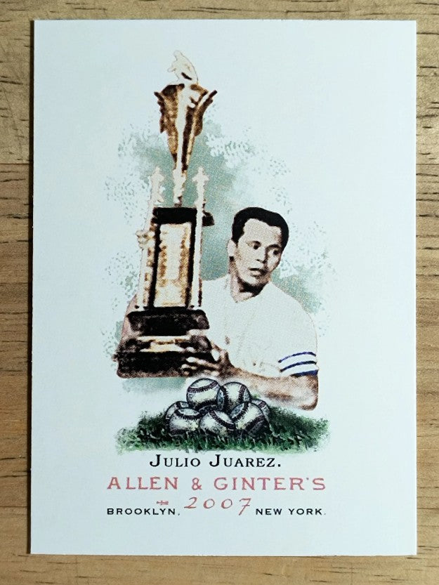 2007 Topps Allen and Ginter #278 Julio Juarez