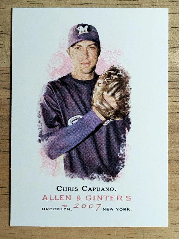 2007 Topps Allen and Ginter #283 Chris Capuano