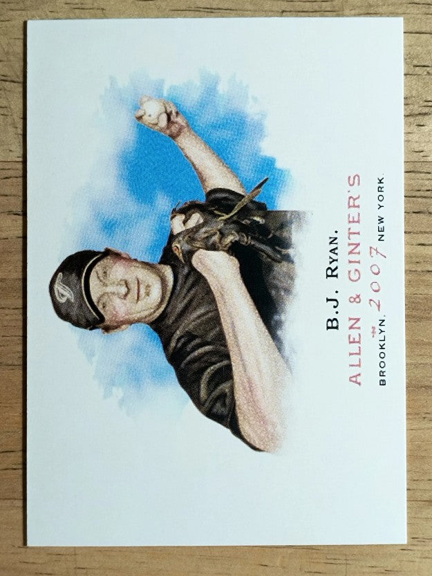 2007 Topps Allen and Ginter #284 B.J. Ryan