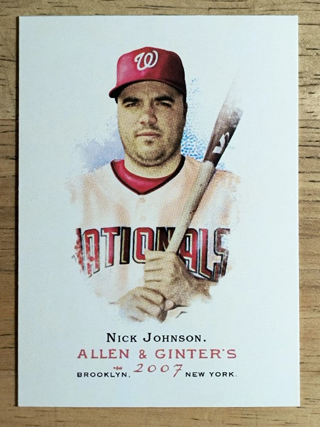 2007 Topps Allen and Ginter #285 Nick Johnson