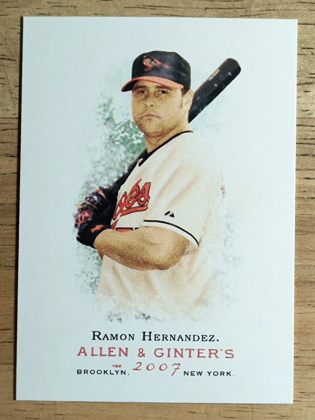 2007 Topps Allen and Ginter #304 Ramon Hernandez