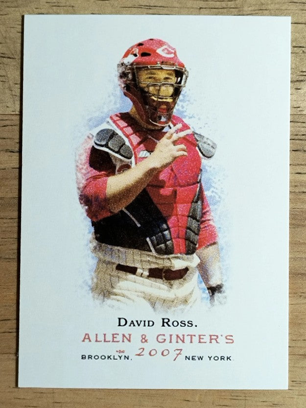 2007 Topps Allen and Ginter #311 David Ross