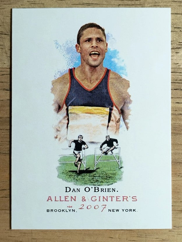 2007 Topps Allen and Ginter #316 Dan O'Brien SP