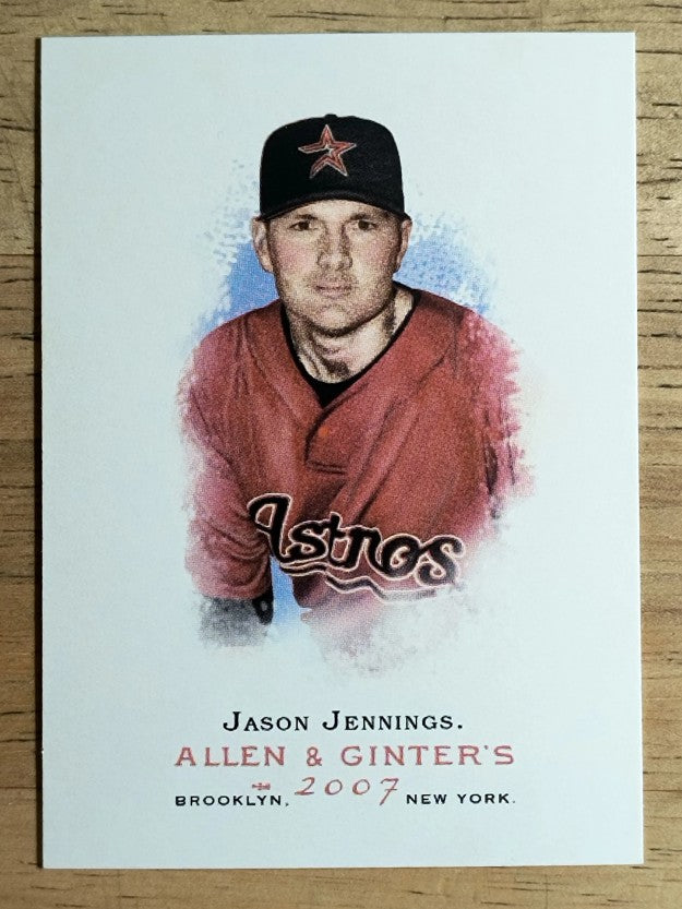 2007 Topps Allen and Ginter #328 Jason Jennings
