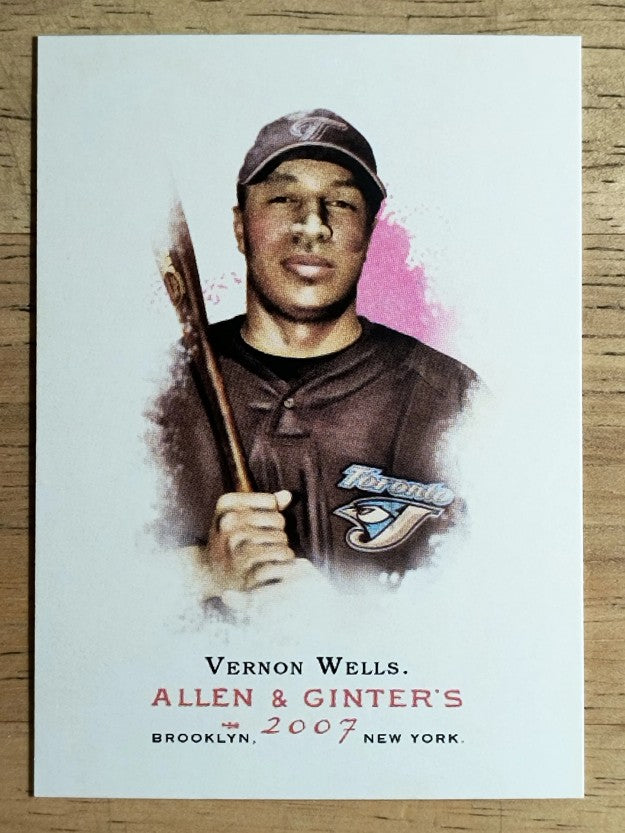 2007 Topps Allen and Ginter #329 Vernon Wells