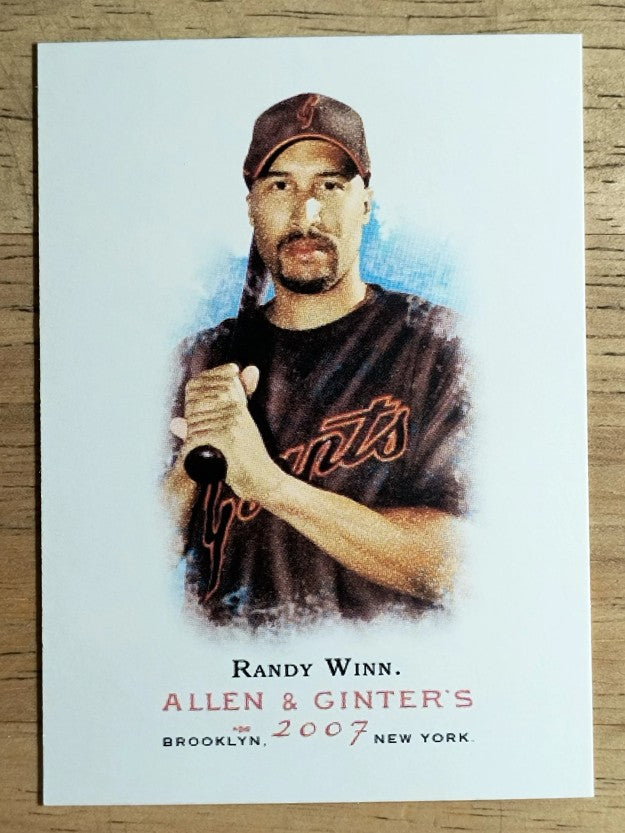 2007 Topps Allen and Ginter #337 Randy Winn