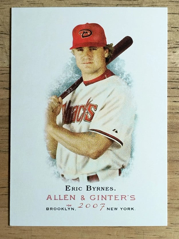 2007 Topps Allen and Ginter #338 Eric Byrnes